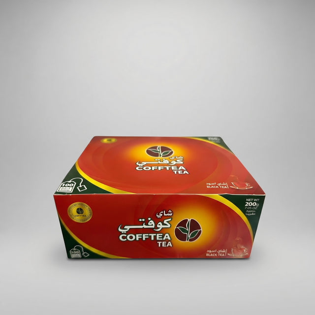 Cofftea Black Tea Bags – 100 Premium Tea Bags (2g Each)