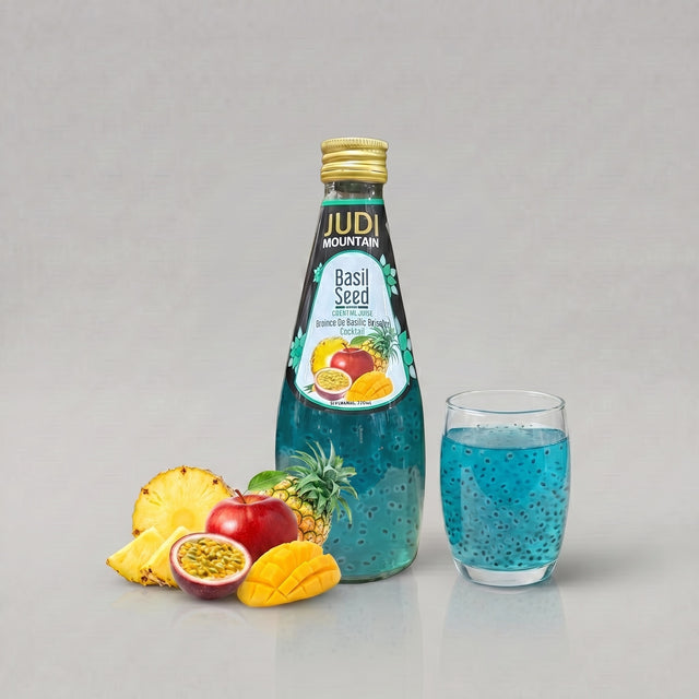 Cocktail Basil Seed Juice