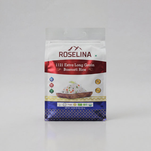 Roselina Extra Long Grain Basmati Rice – 8LB
