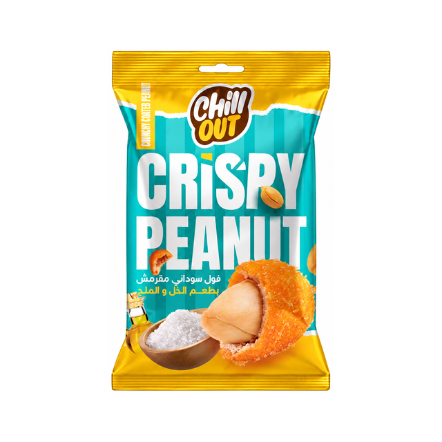 Chill Out Crispy Peanut — Vinegar & Salt on a white background