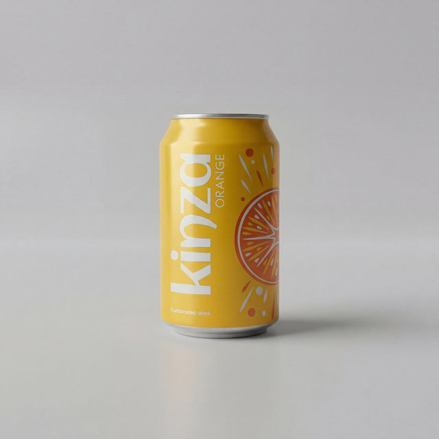Orange Kinza Soft Drink