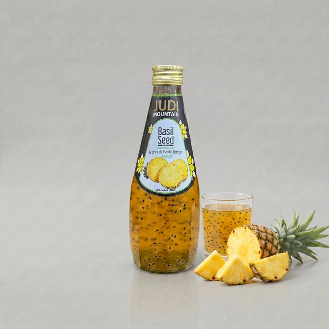 Pineapple Basil Seed Juice