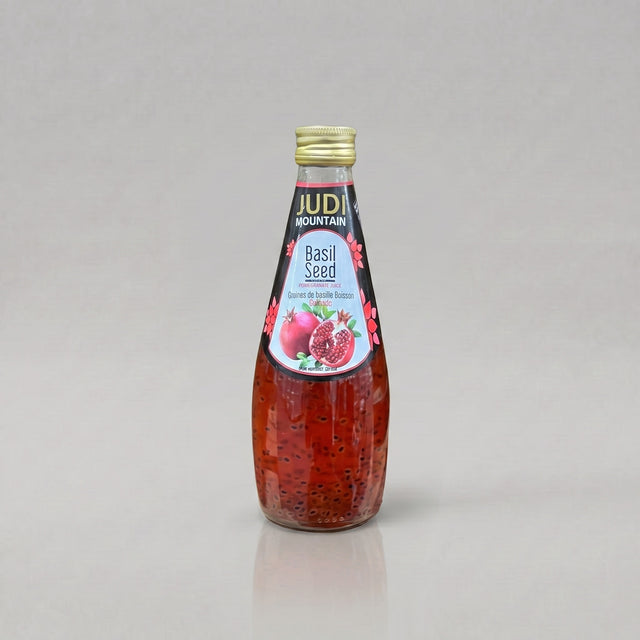 Pomegrante Basil Seed Juice